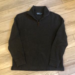 Men’s Polo Quarter zip sweater